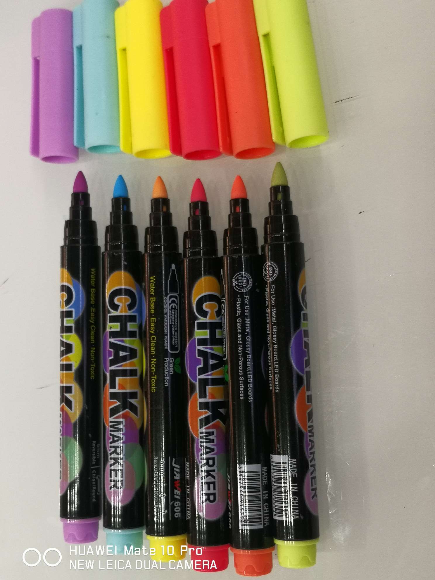 Light board pen 606-6 color Korean version style Specification image