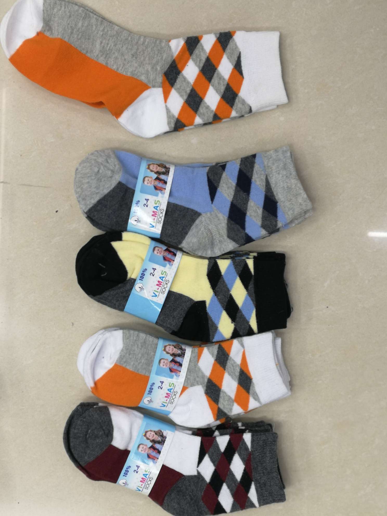 Children's socks Application Scenario