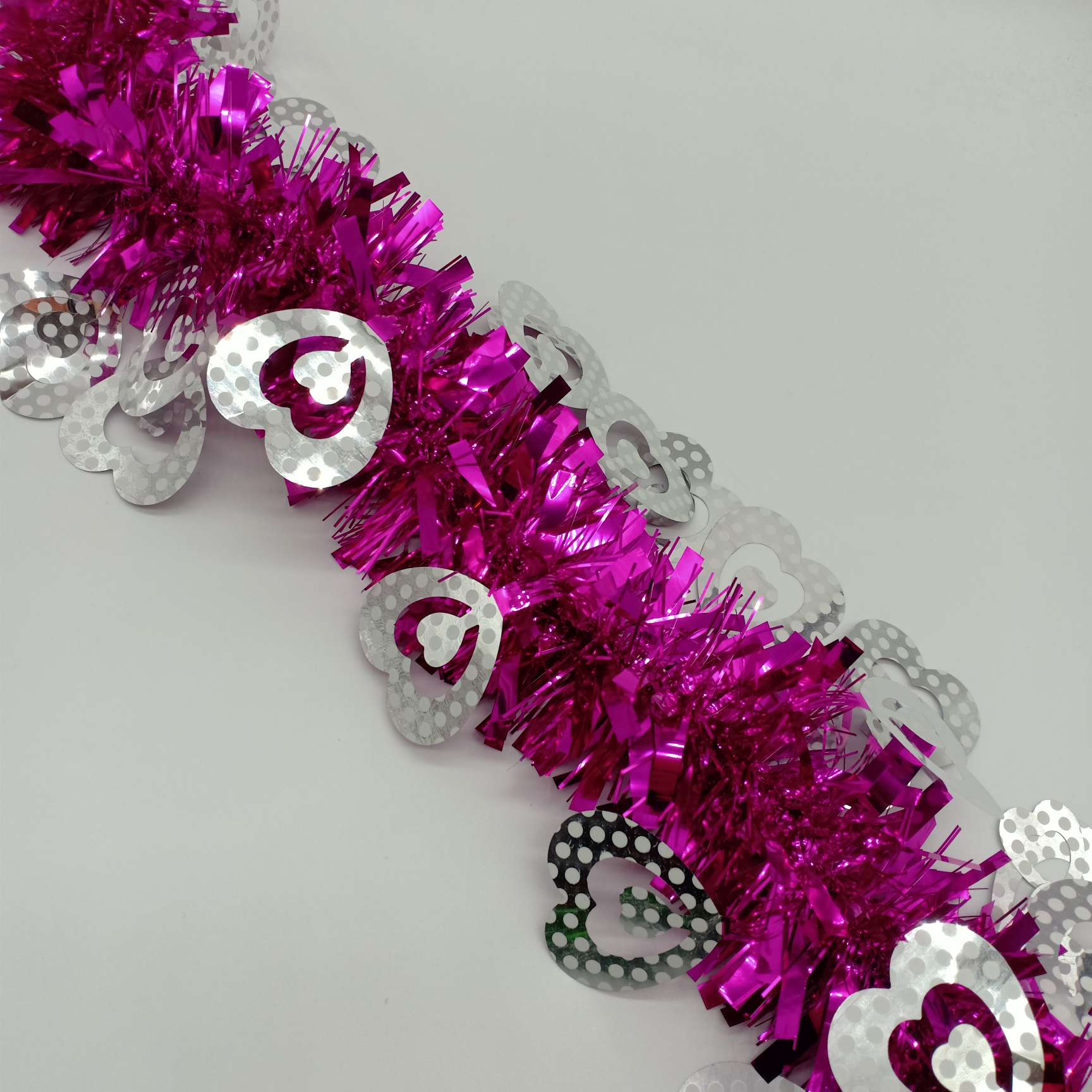 Factory direct sales of festival color strips, Christmas assembly, festival venue decoration, Christmas decorative color strips detail image 1