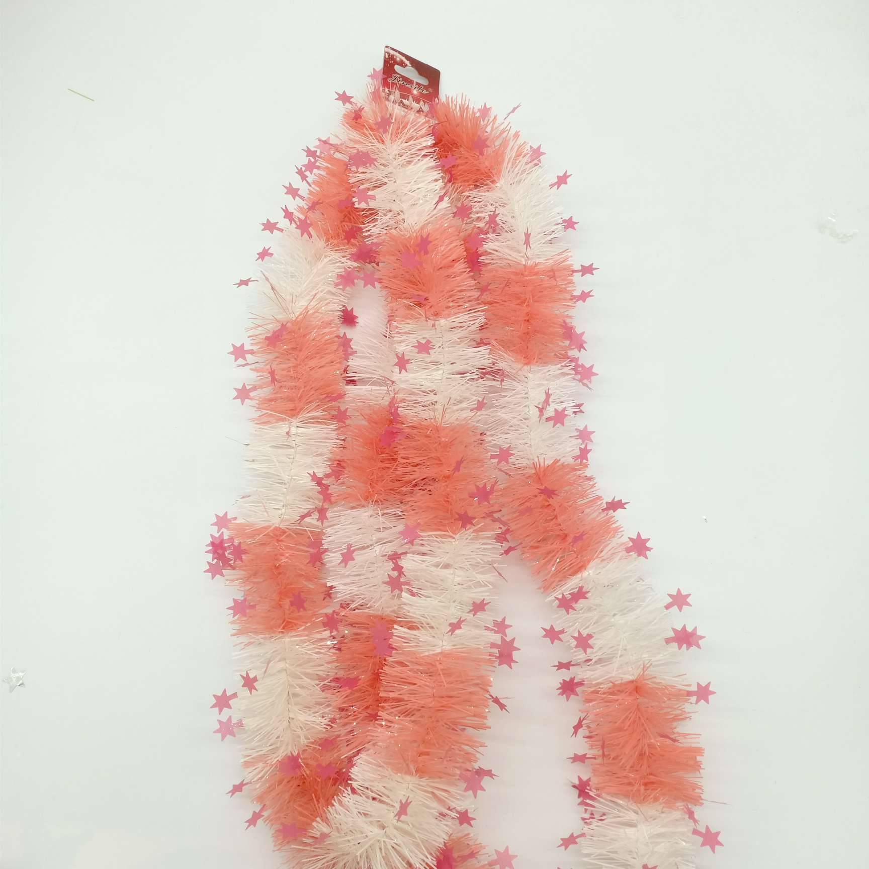 厂家直销圣诞装饰彩条定做尺寸节日装饰用品派对背景装饰详情图8