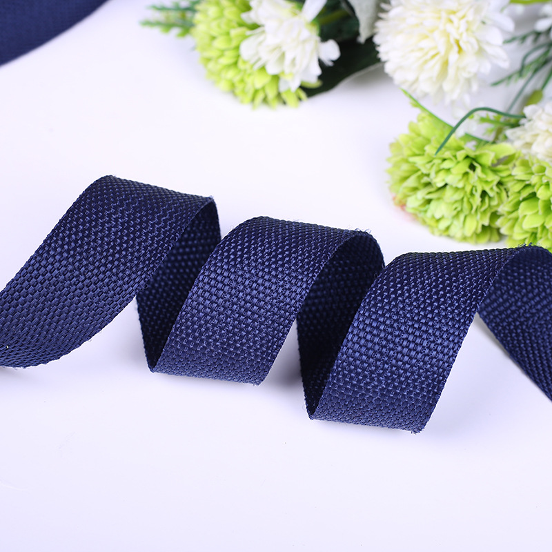 In stock: 3.0cm black plain weave polypropylene webbing, new European standard eco-friendly webbing, excellent luggage and backpack straps, multi-purpose accessories Item Picture