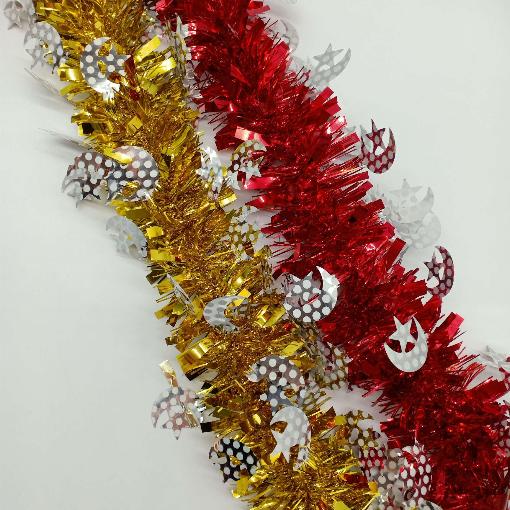 Christmas color strips, festival decorations, Christmas decoration, Christmas color strips, wool strips, direct sales from foreign trade wholesale factory details Picture