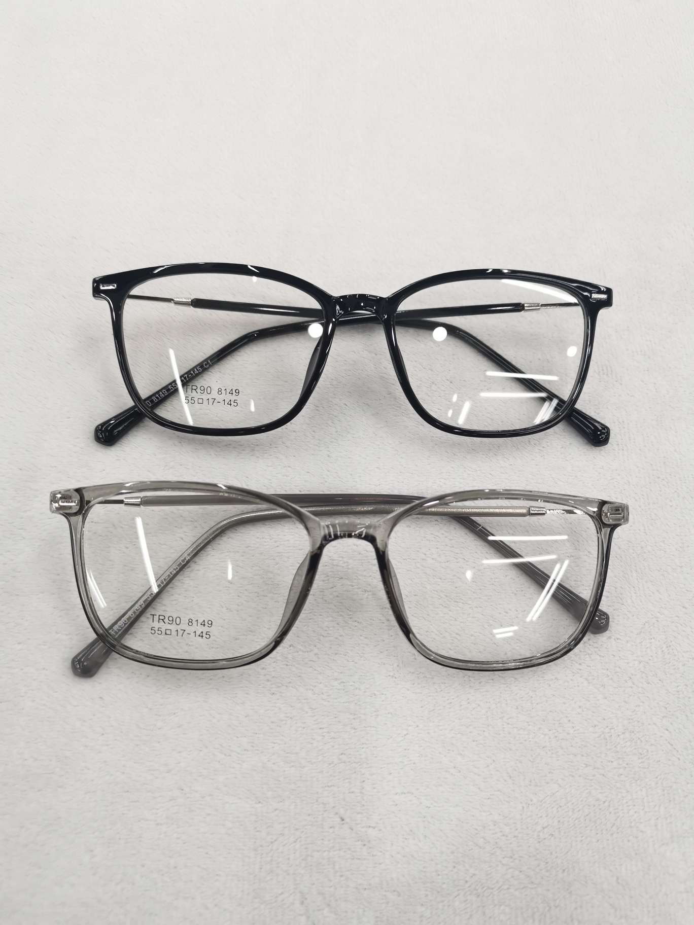 大脸眼镜框大框配近视