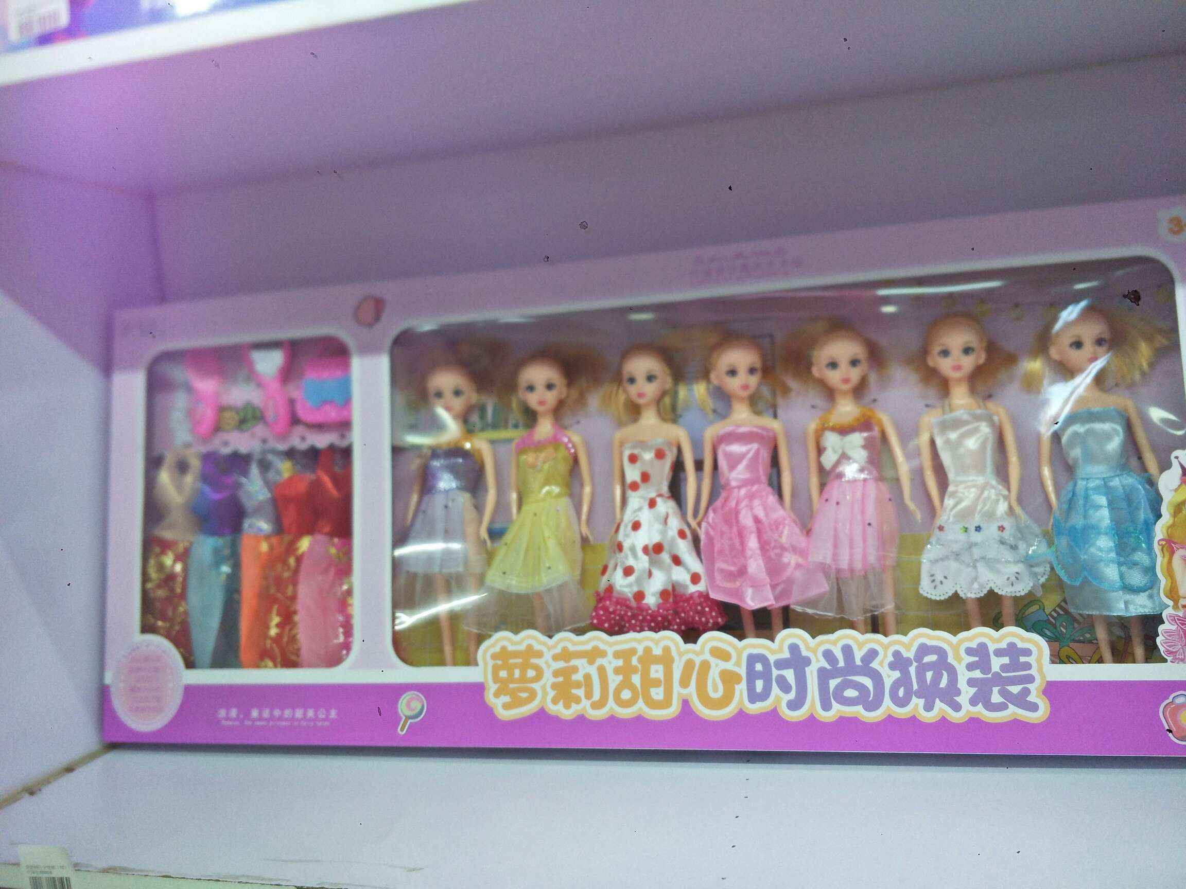 6604盒装芭比娃娃