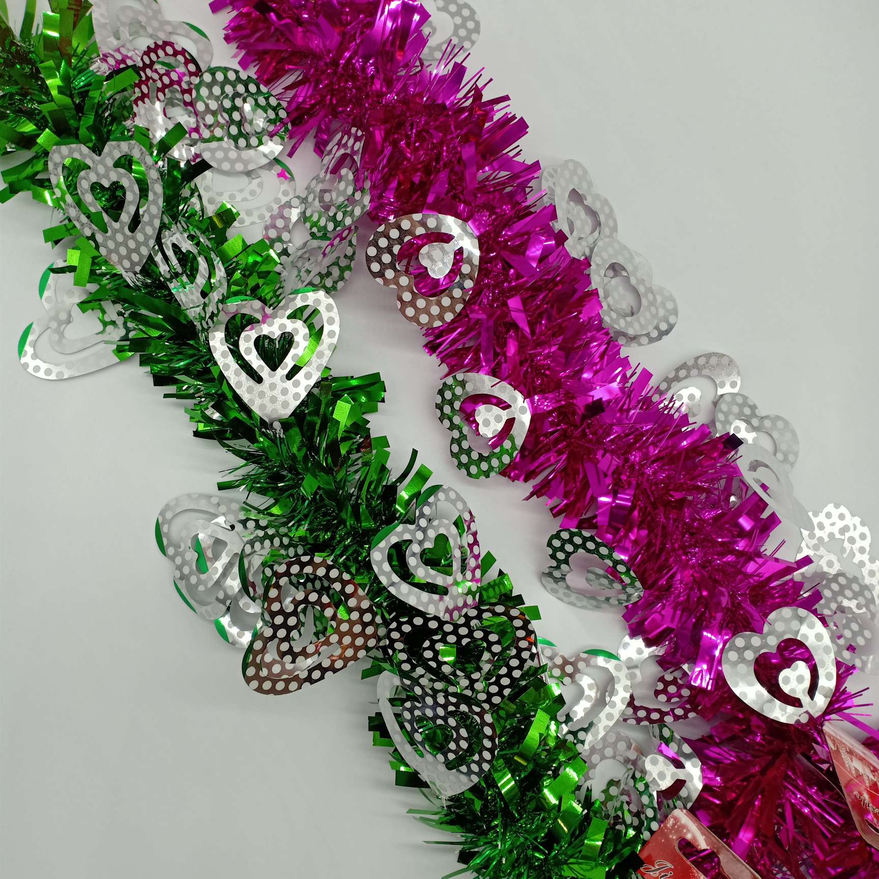 Factory direct sales of festival color strips, Christmas assembly, festival venue decoration, Christmas decorative color strips Application Scenario