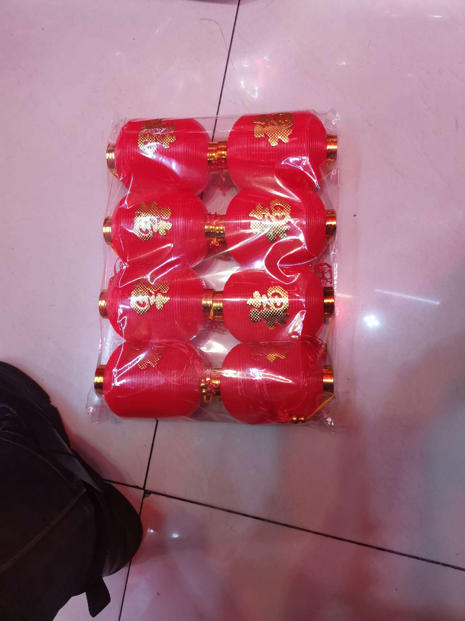 10号冬瓜灯贴福图