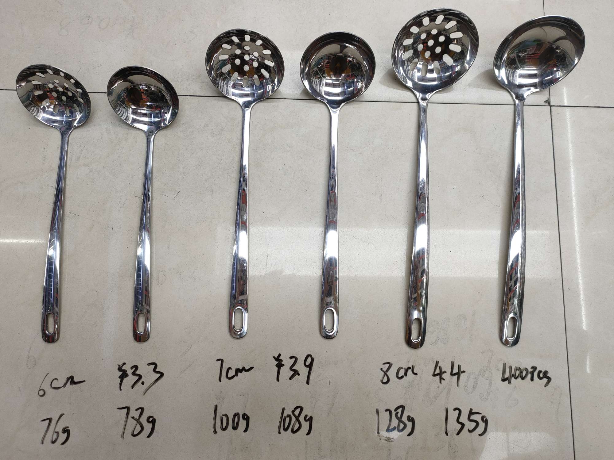 6 cm cúbico de agua, fugas de sopa -￥3.37 cm cúbico de agua, fugas de sopa -￥3.98 cm cúbico de agua, fugas de sopa -￥4.4