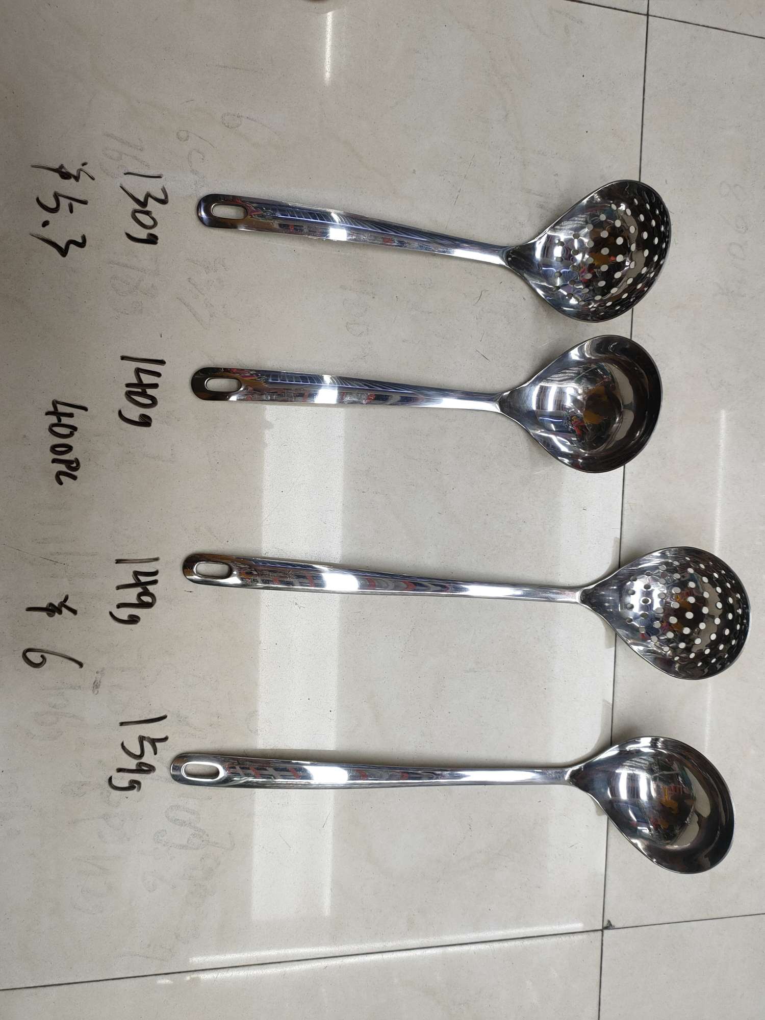 Water Cube Large Soup Shell, Water Cube Large soup drain ￥5.3, Water Cube Long Handle Large Soup Shell, Water Cube Long Handle Large Soup Drain ￥6