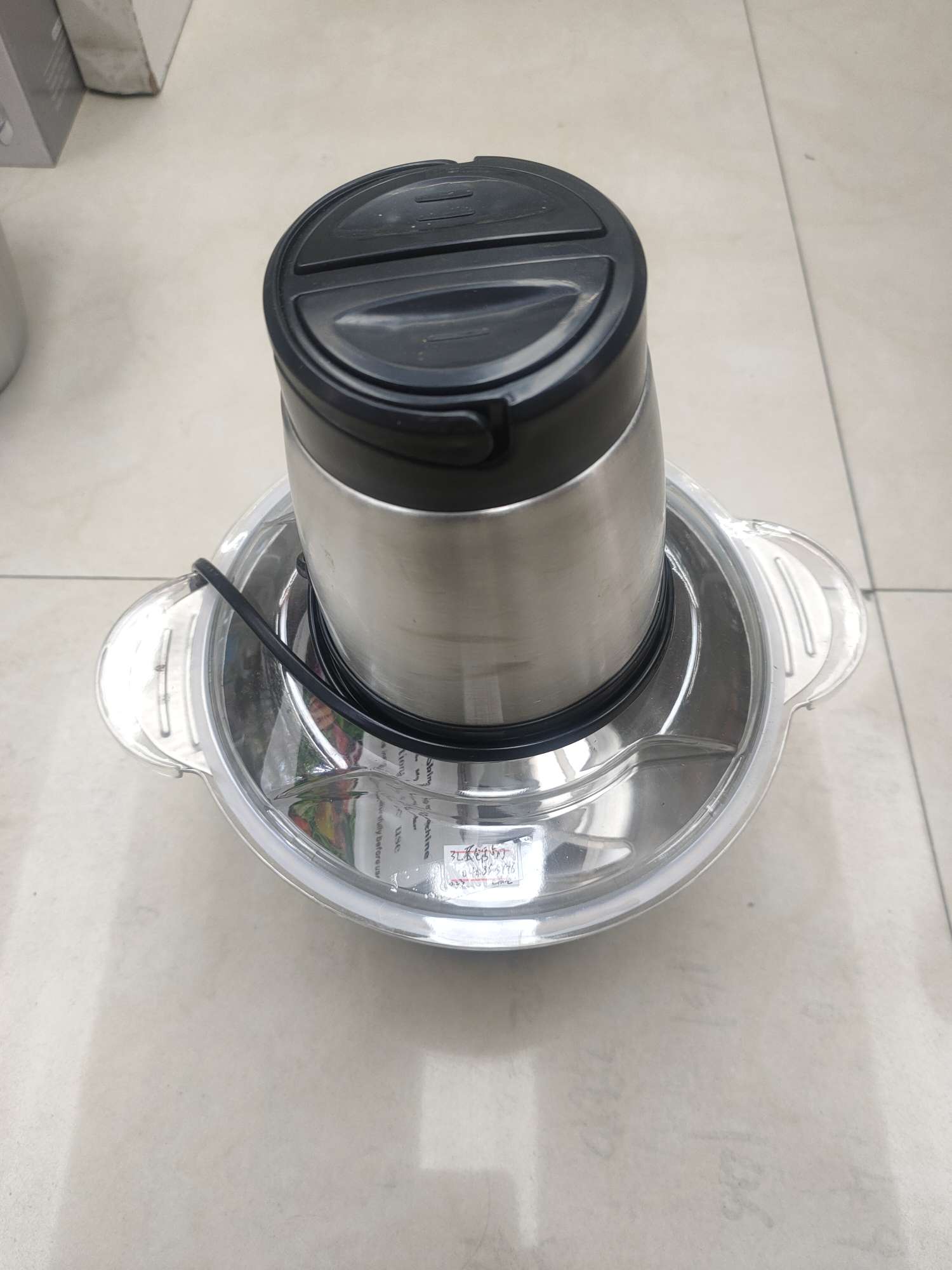 2L全钢电动绞肉机双速