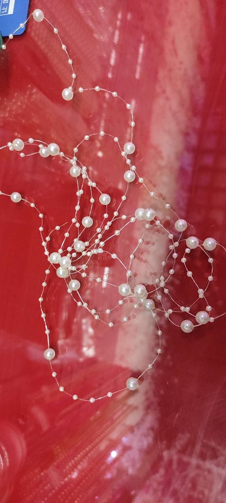 Christmas decoration items: Christmas tree snowflake strings 523563