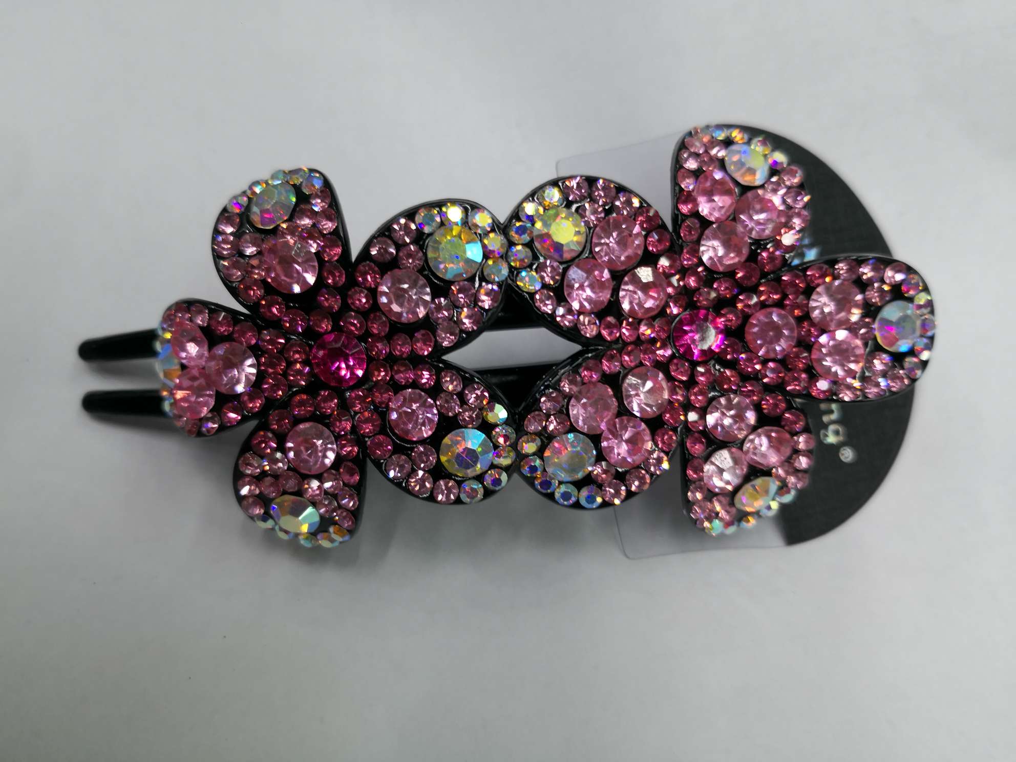 网红二朵花横夹