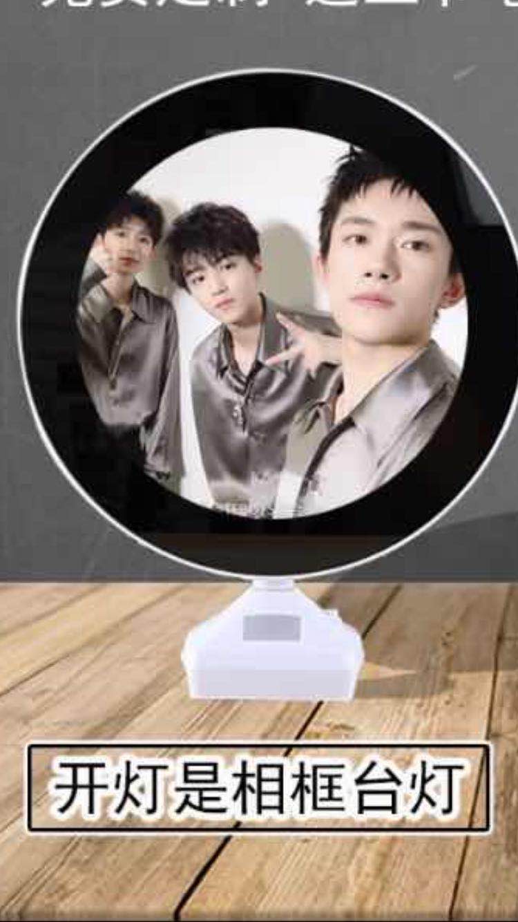 LED mirror makeup bag makeup special photo diy decorative ornaments artifact compact makeup table special