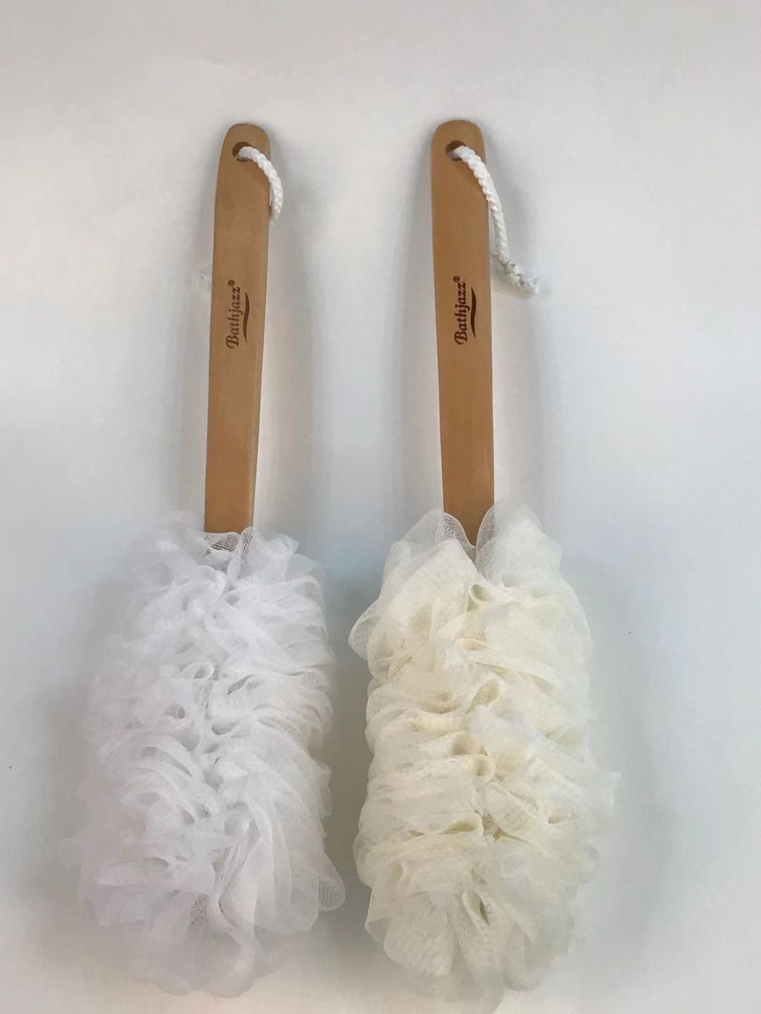 Wooden Handle Bath Rub