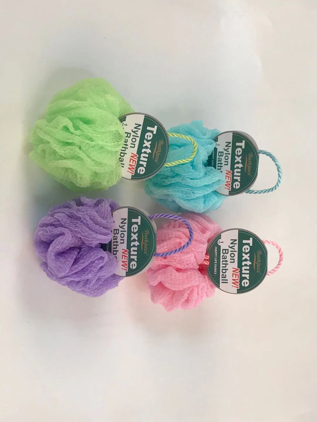 Bath Ball Wrinkle Net Bath Ball