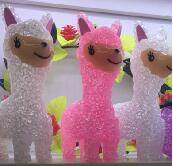 Alpaca rice lamp