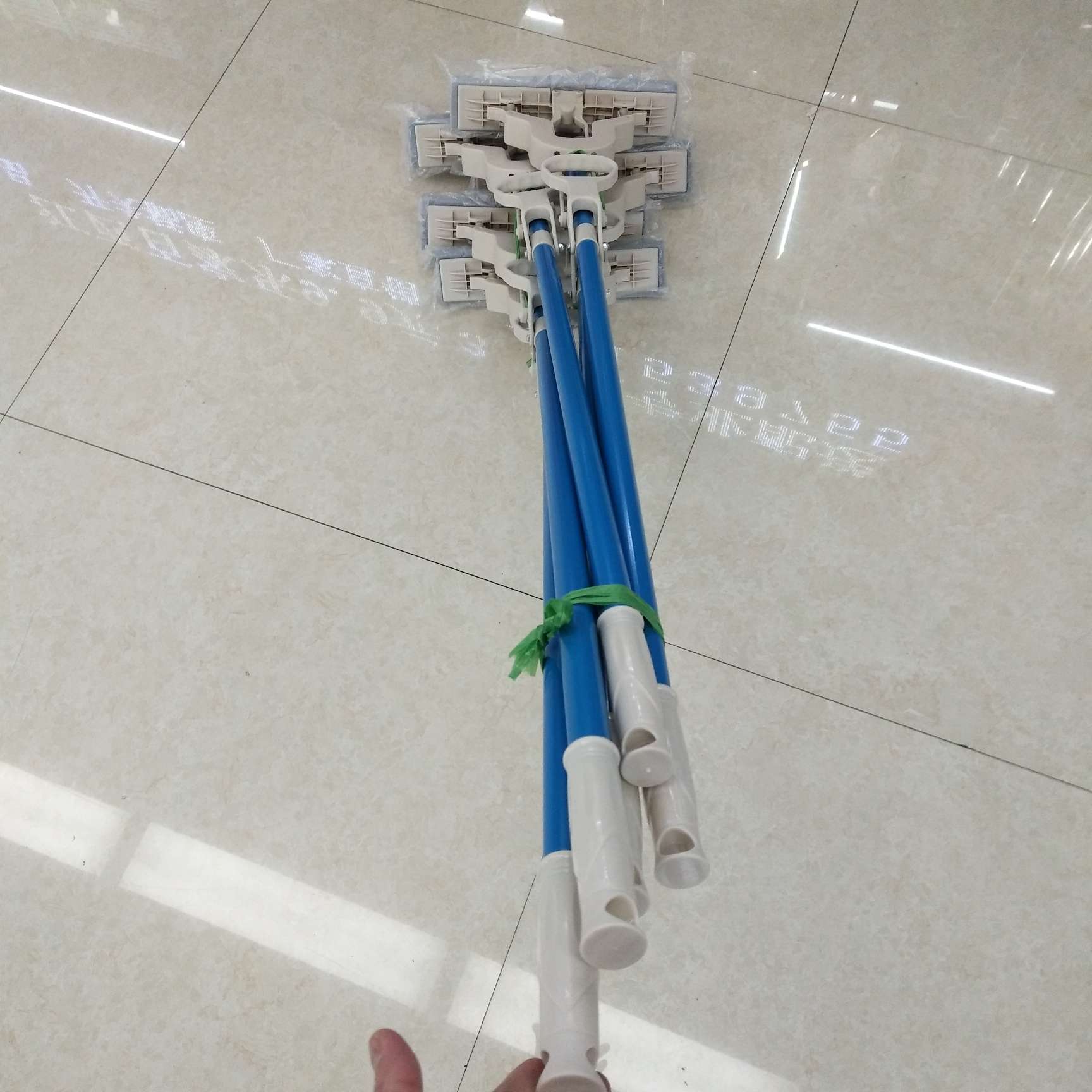海绵拖把家用一拖净免手洗大号吸水地拖头拖布胶棉懒人对折式挤水细节图