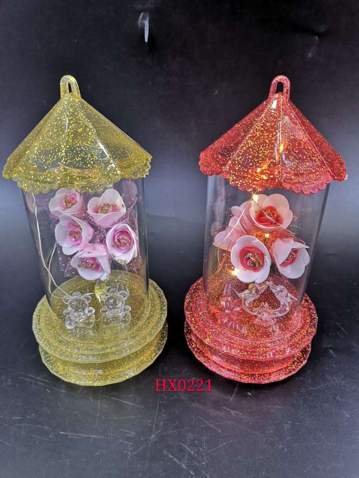 厂家直销，情人节礼物，带灯房屋产品图