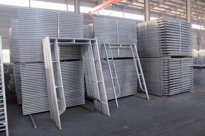 Factory direct mobile scaffolding door scaffold bracket iron door frame