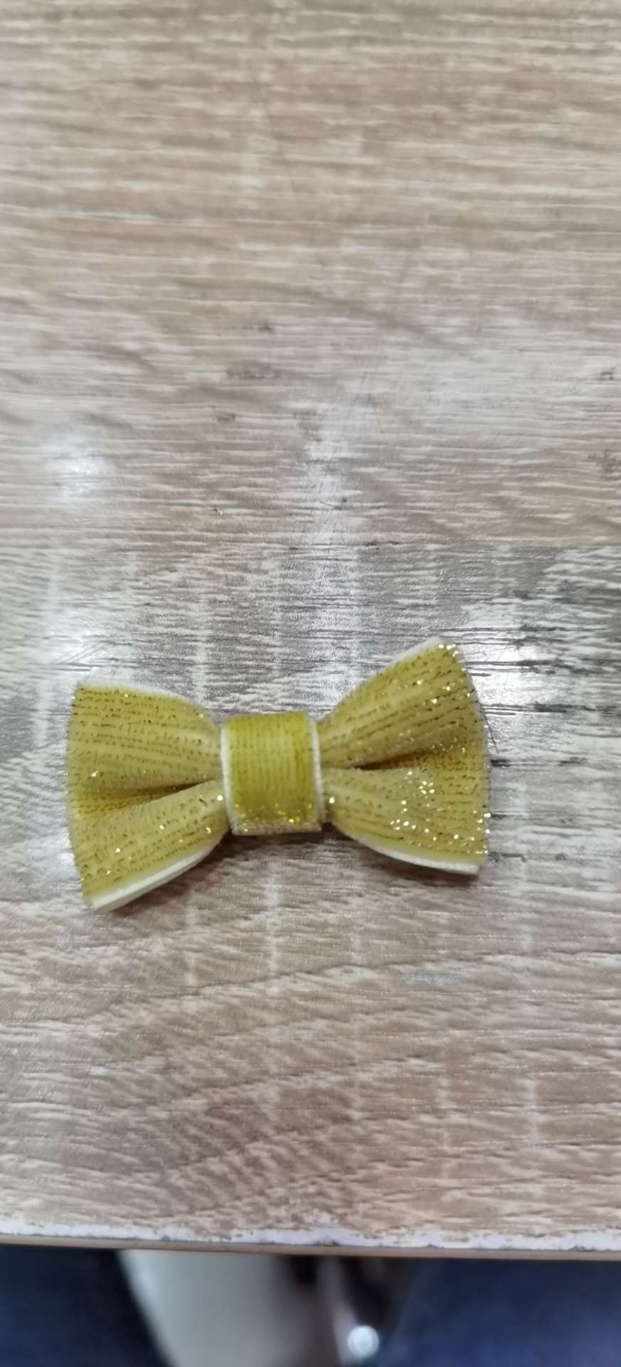 Korean ribbon flocking knot thumbnail