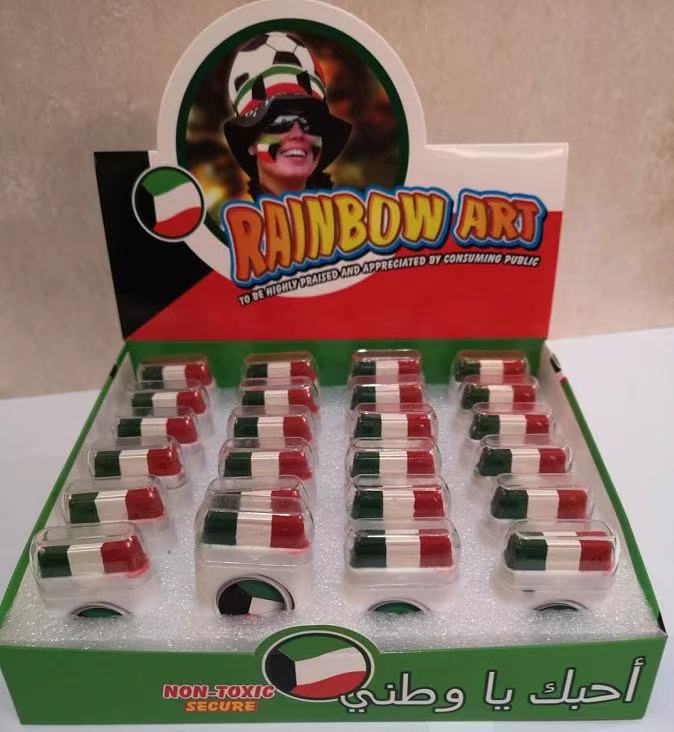 小椭圆科威特脸彩细节图