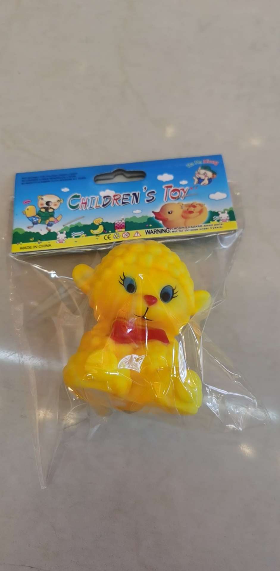 搪胶捏捏叫洗澡玩具厂家批发PVC玩具详情图1