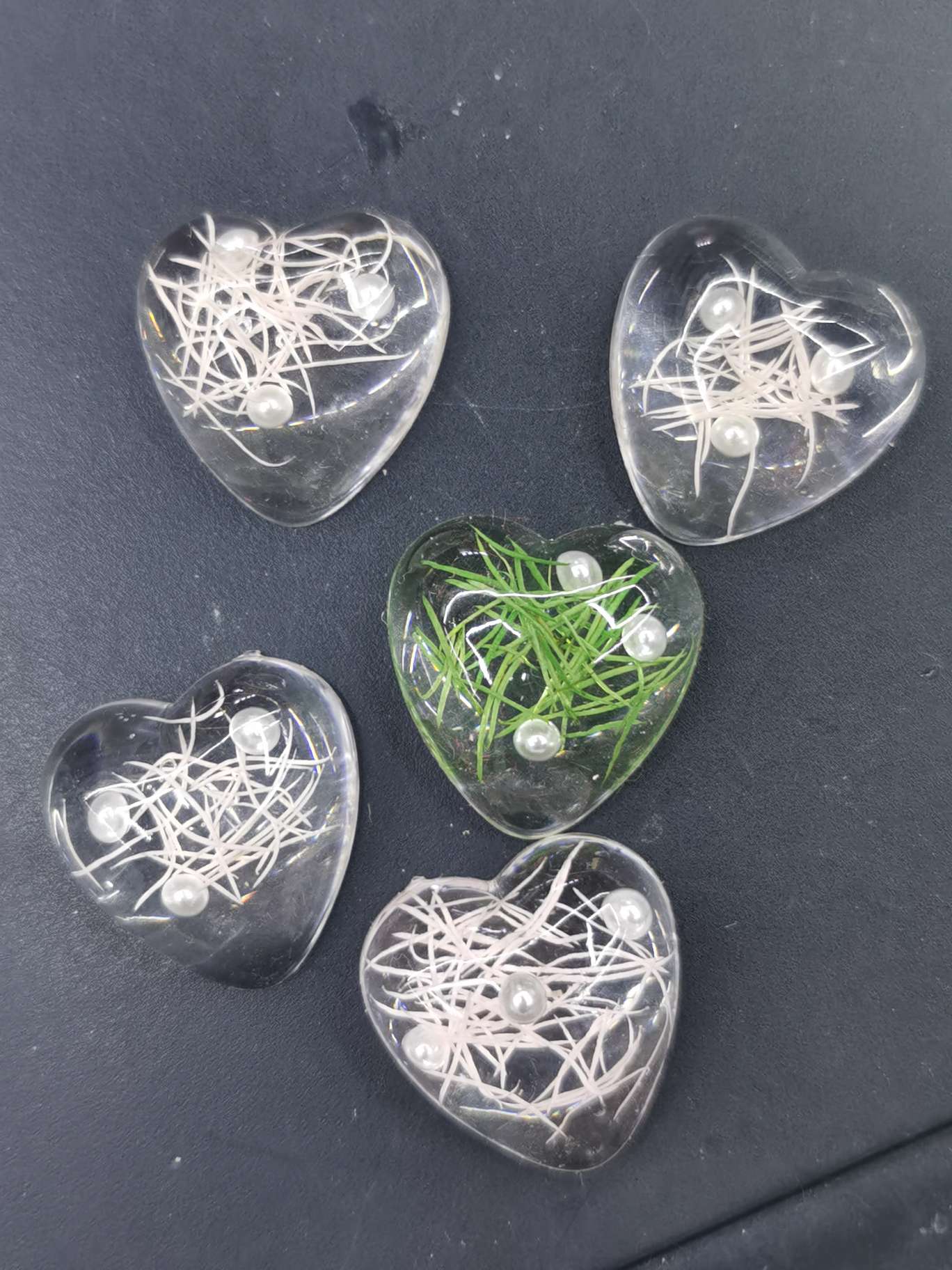 Dried heart flowers, Shengbiao plastic jewelry accessories, E2515433