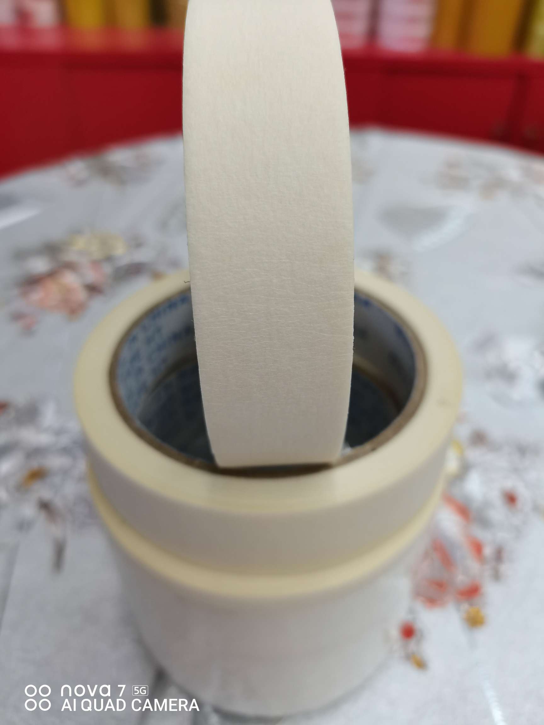 25mm美纹纸胶带米白色
