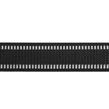 定制款2.5/3.0/3.8cm黑白双色间色pp丙纶织带加密背包家纺辅料织带