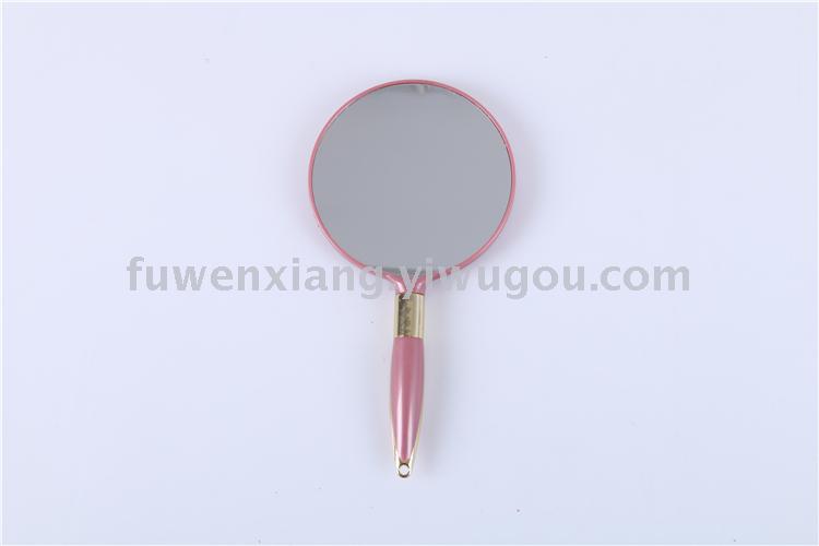 Single-Sided Portable Handle Mirror Hd Mirror Makeup Mirror Handheld Small Mirror Colorful Vanity Mirror Item Picture
