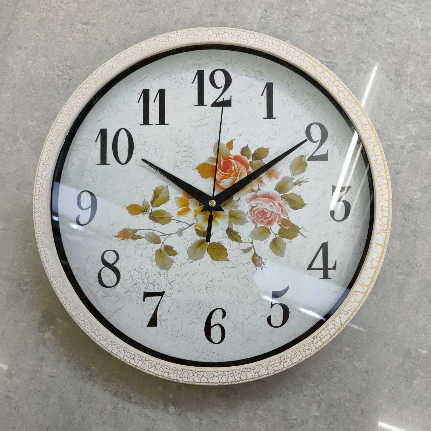 圆形12寸  欧式简约花