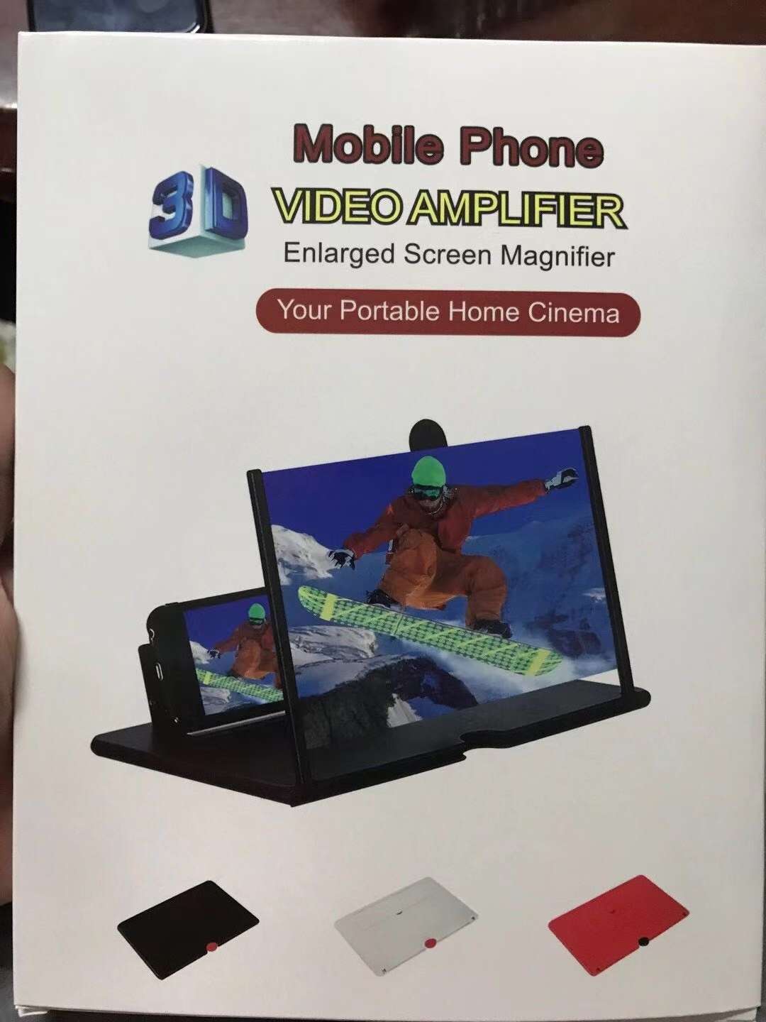 F3 Creative Mobile phone screen amplifier anti-blue light Item Picture