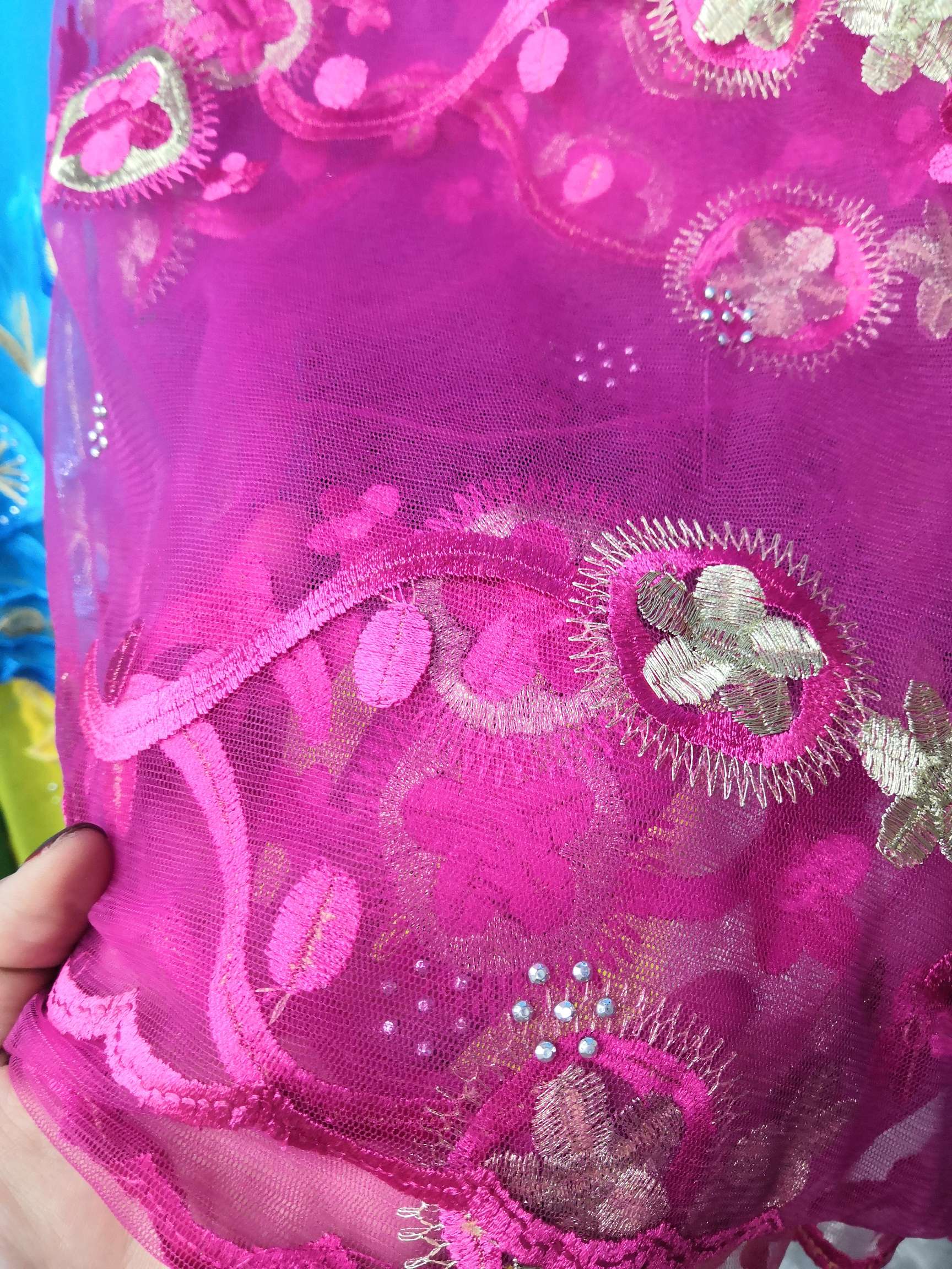 Mesh Scarf details Picture