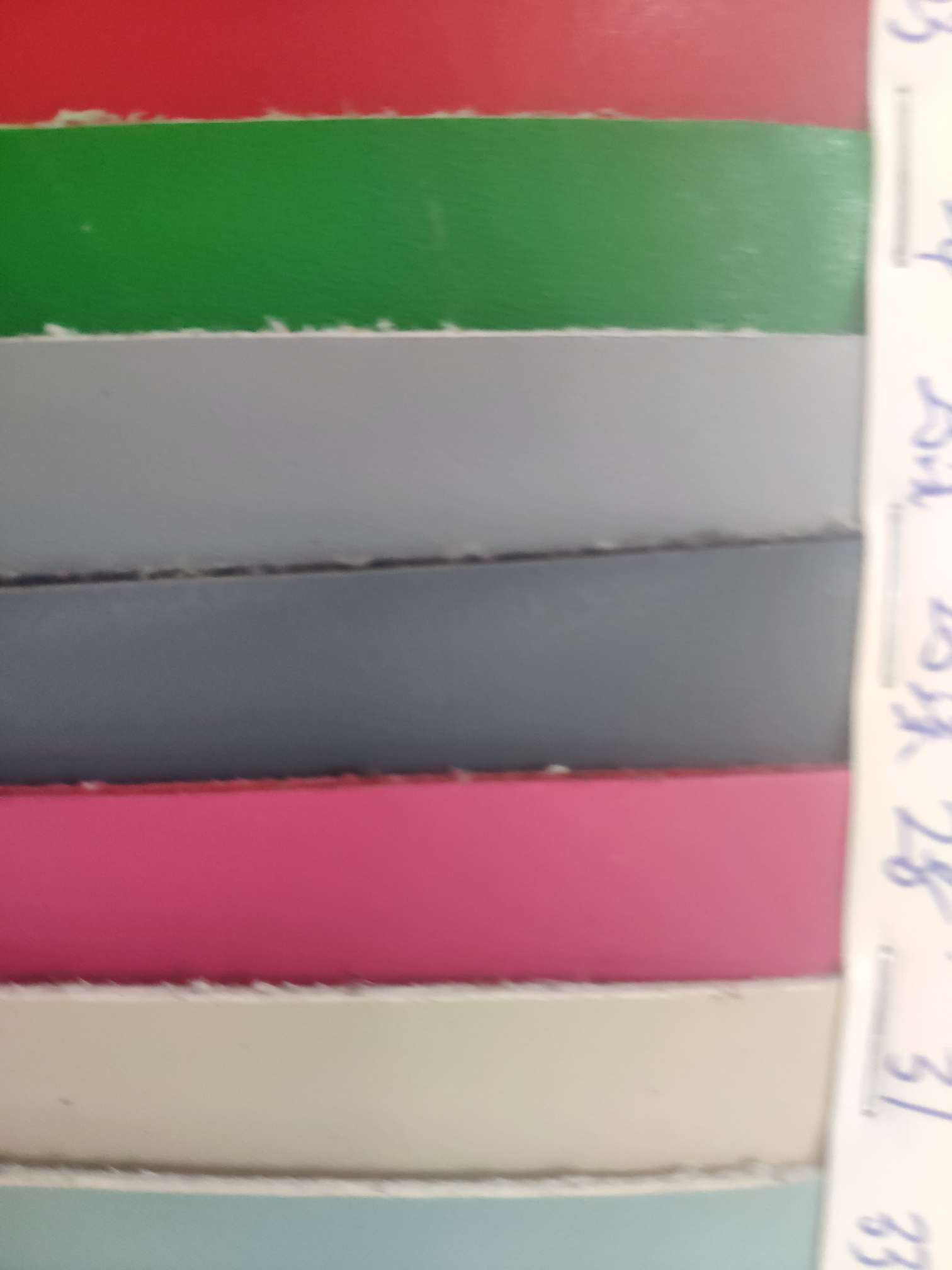 Napa flocking leather factory direct sales, hot-selling new PVC leather, large stock, high, medium and low grade luggage, sofa, shoe materials and fabrics details Picture