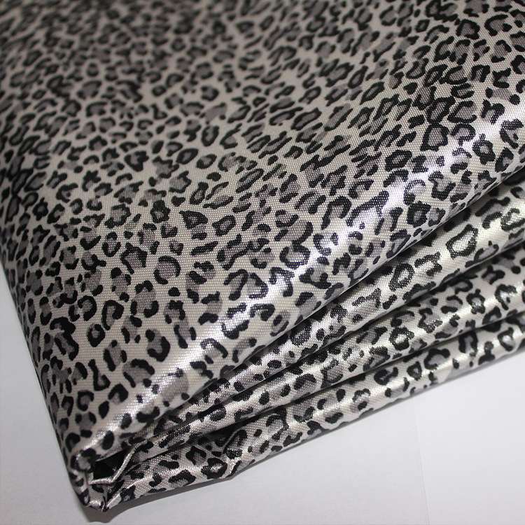 Color-printed small leopard print back adhesive foam coating. Welcome to customize with samples details Picture