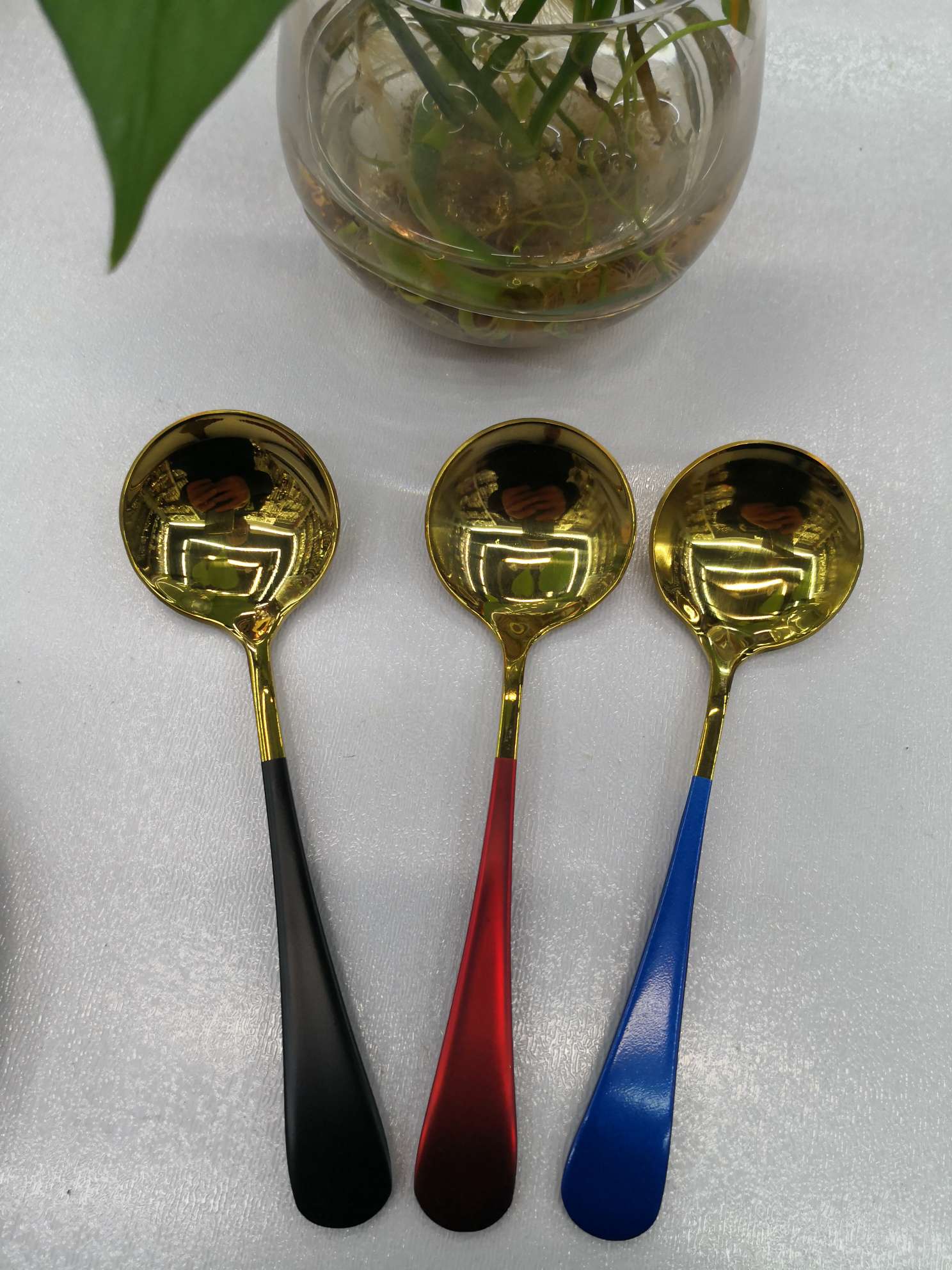 个性彩色网红圆匙详情图2