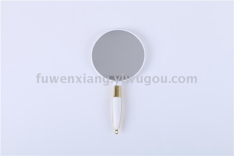 Single-Sided Portable Handle Mirror Hd Mirror Makeup Mirror Handheld Small Mirror Colorful Vanity Mirror Specification drawing