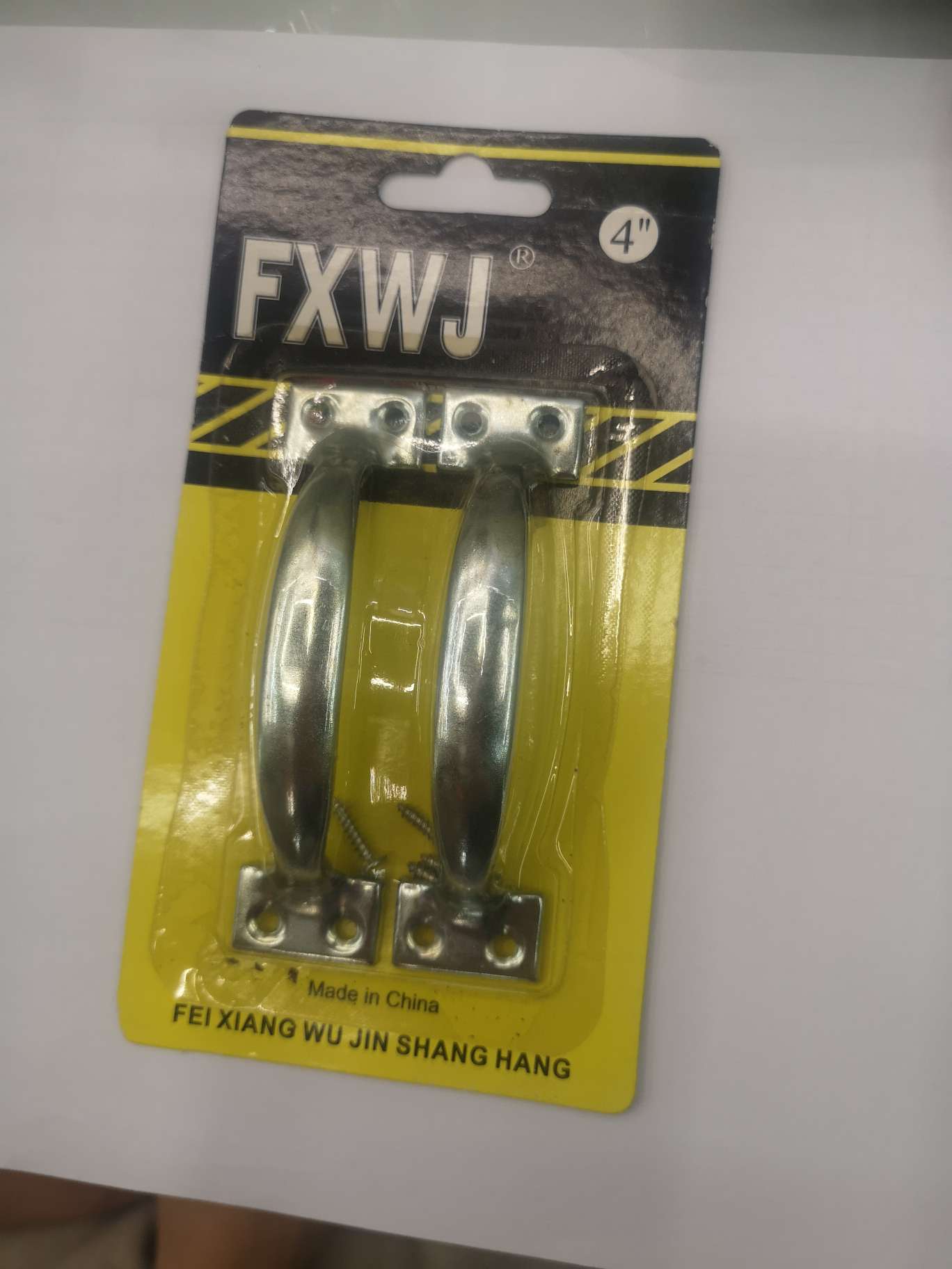 Tiradores de hierro 2pcs one card