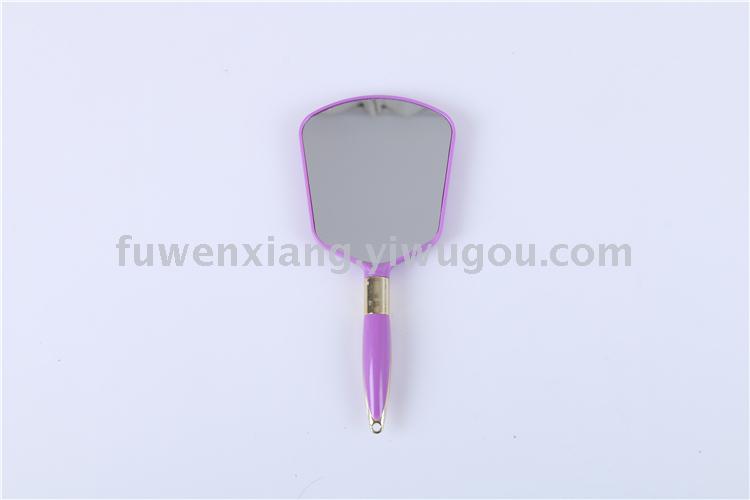 Single-Sided Portable Handle Mirror Hd Mirror Makeup Mirror Handheld Small Mirror Colorful Vanity Mirror Application Scenario