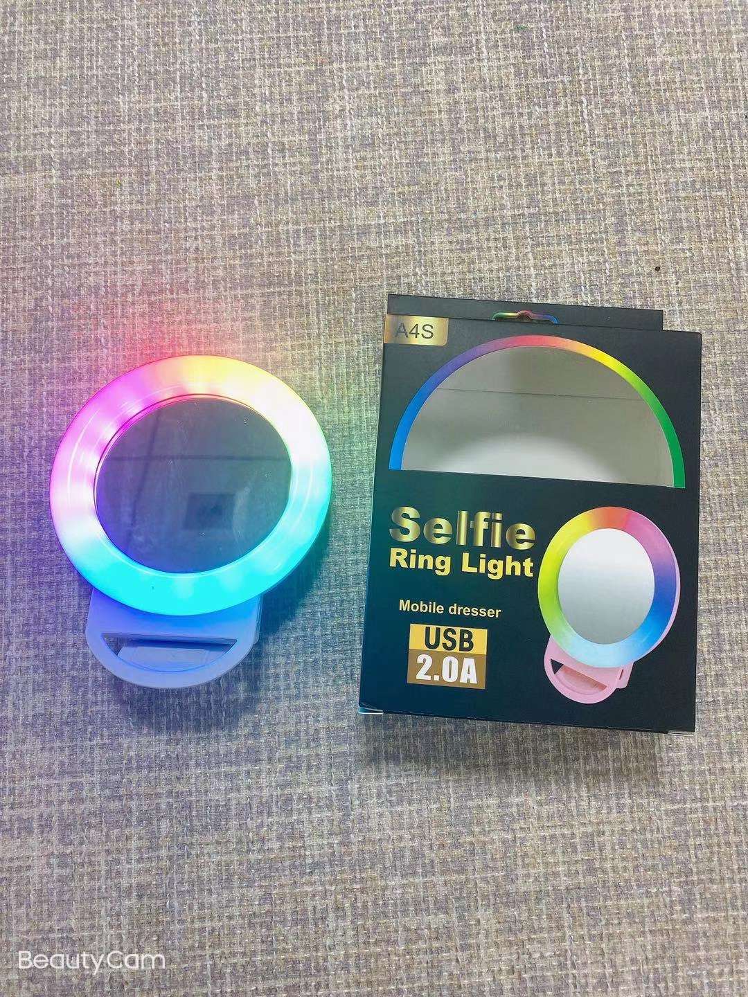 手机补光灯RGB 彩灯 LED补光灯 迷你口袋灯 携带方便产品图