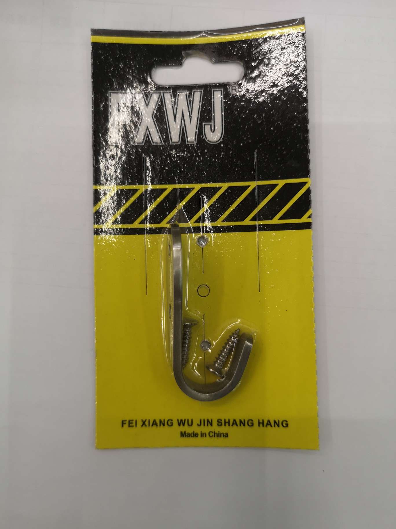 Acero inoxidable clothing hook small