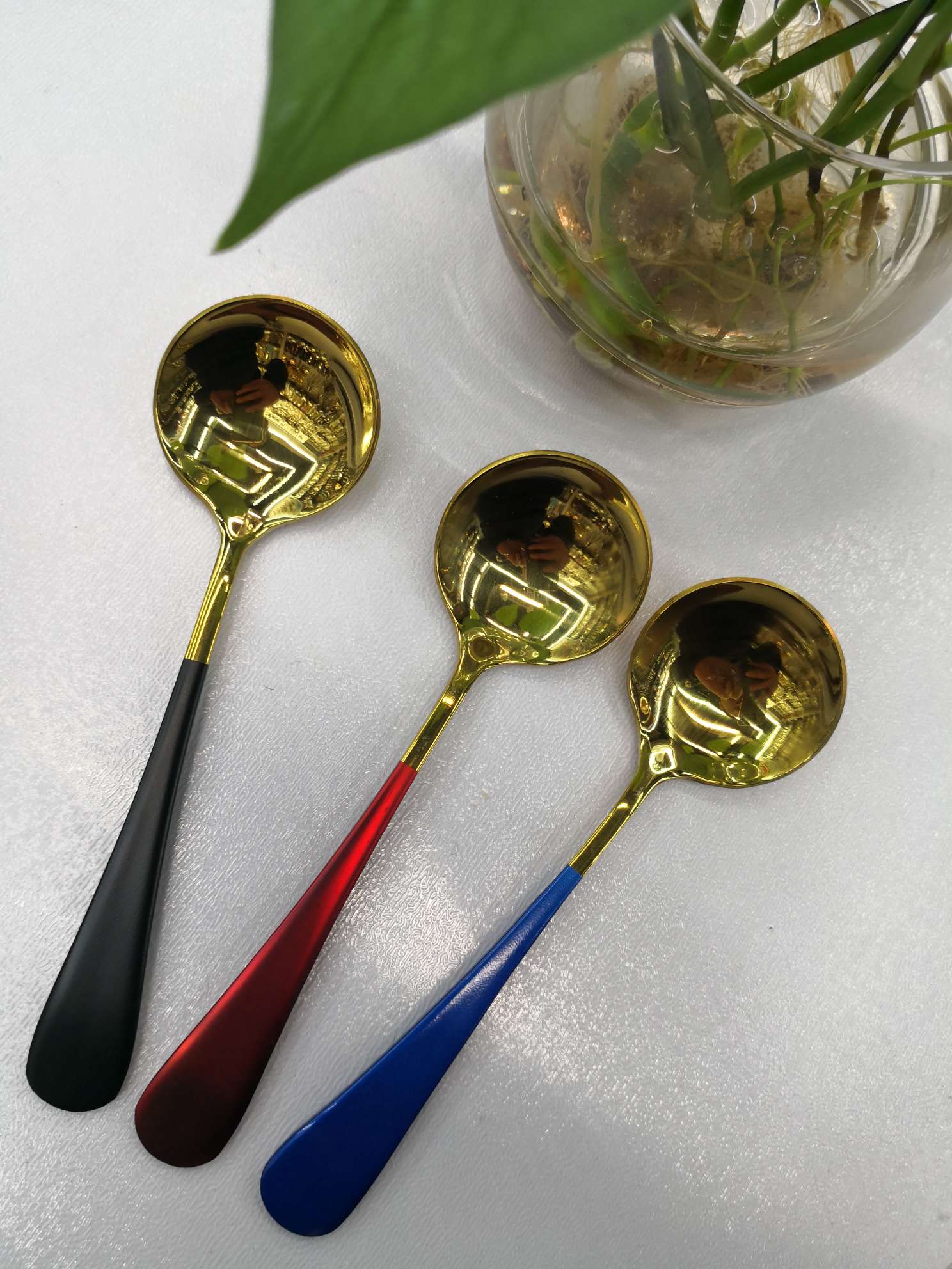 个性彩色网红圆匙详情图1