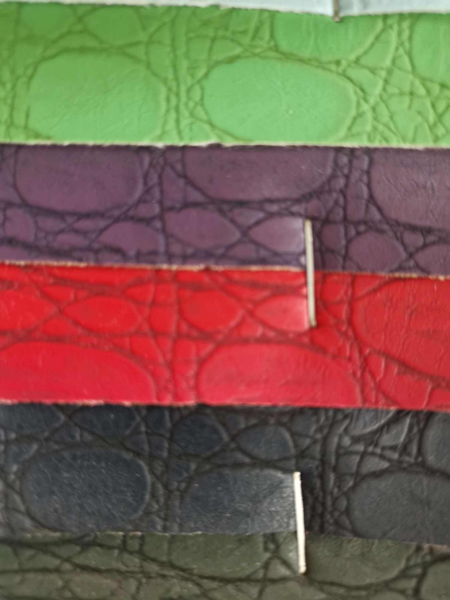 Factory direct sales with large quantities of YF1128PU leather 8 # color bags, shopping bags, cosmetic bags and decorative fabrics in stock details Picture