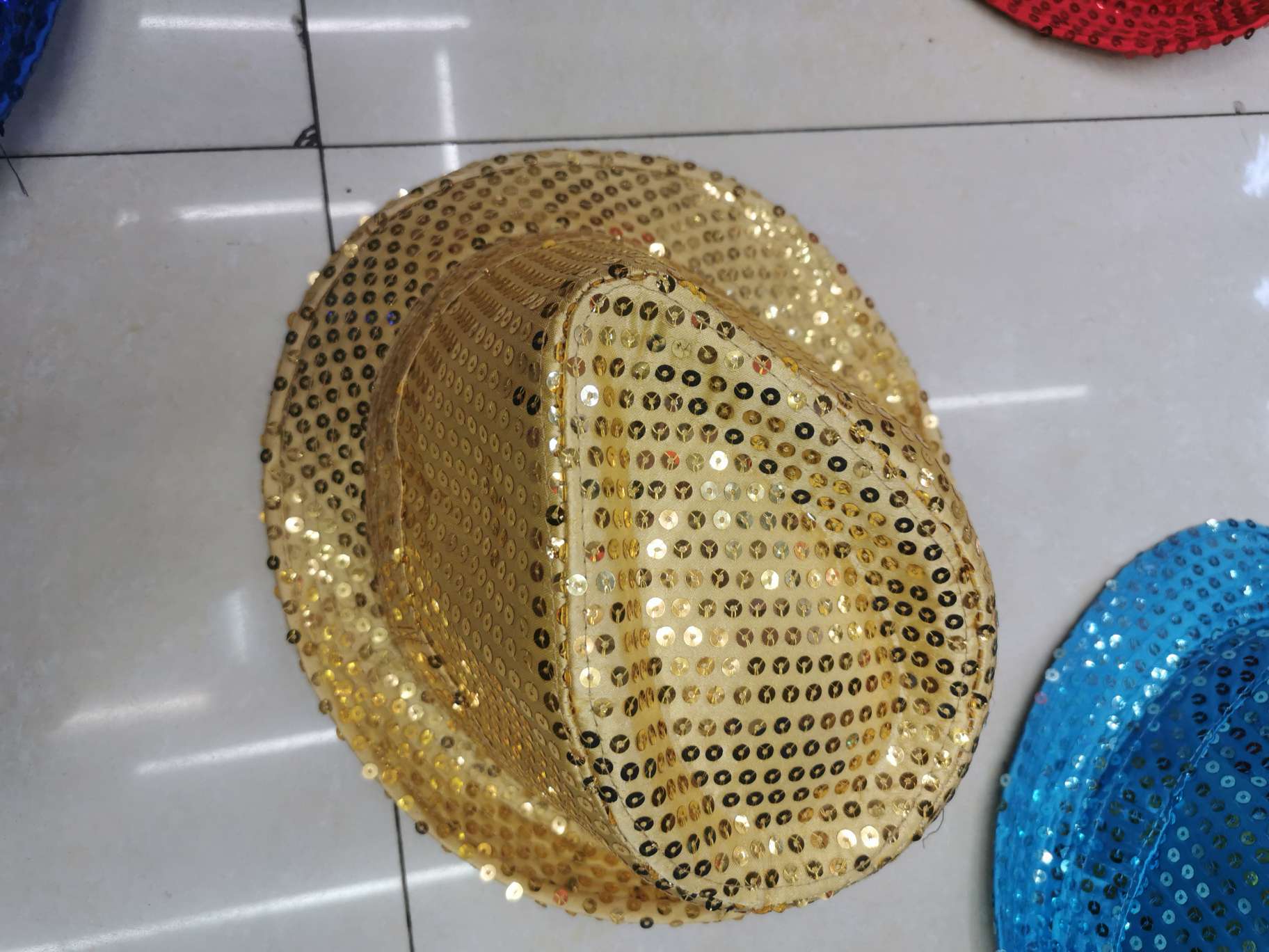 Sequin Hat details Picture