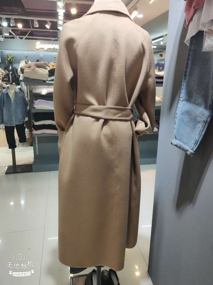 欧货双面羊绒细节图