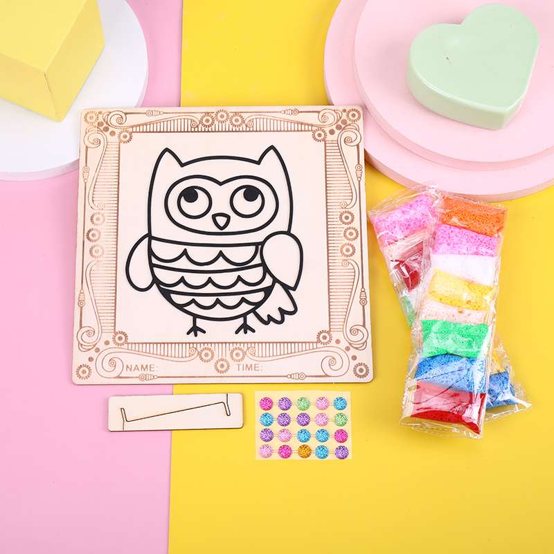 环保木质魔色板细节图