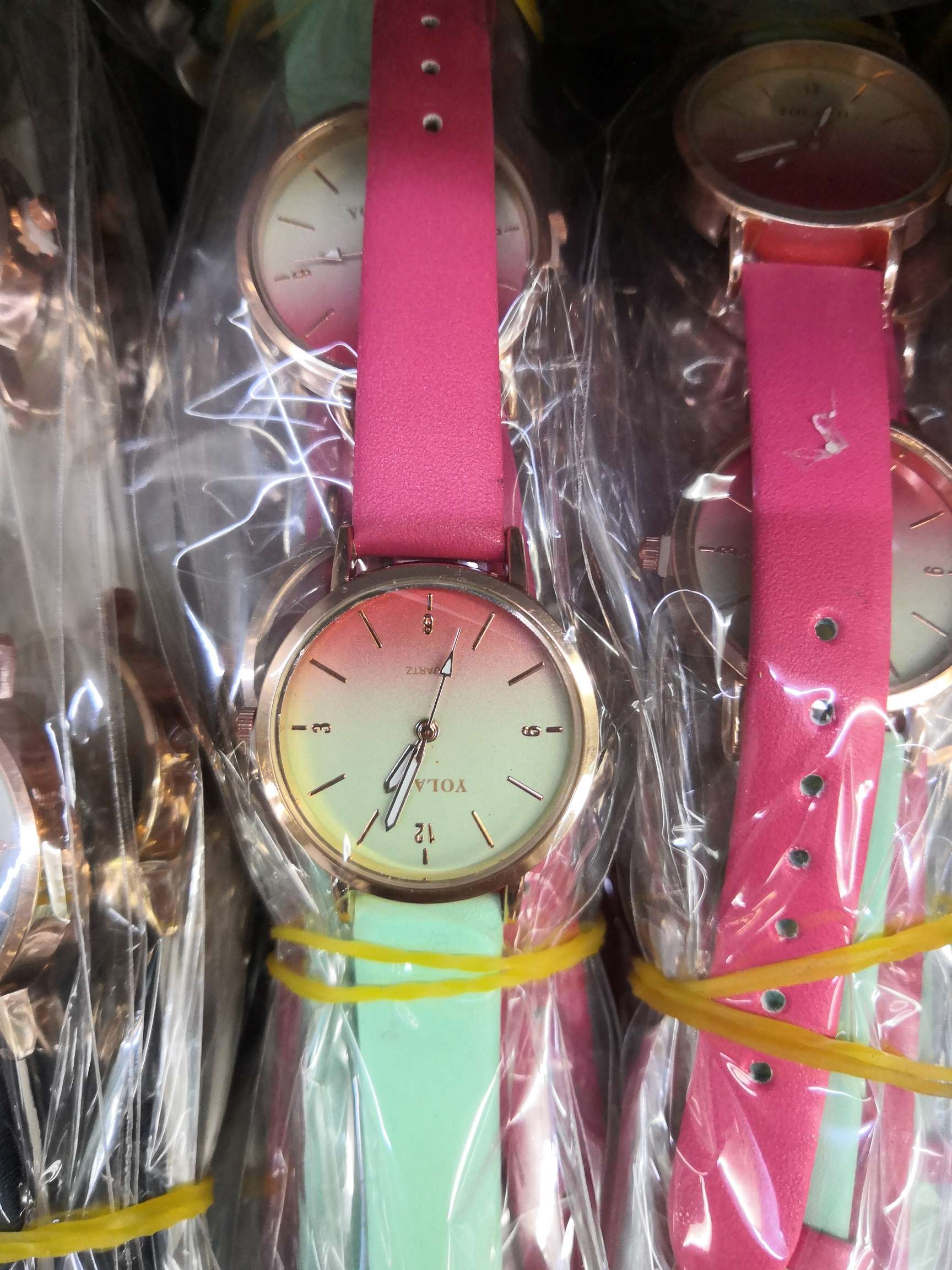 糖果双色渐变皮带款糖果双色渐变皮带款