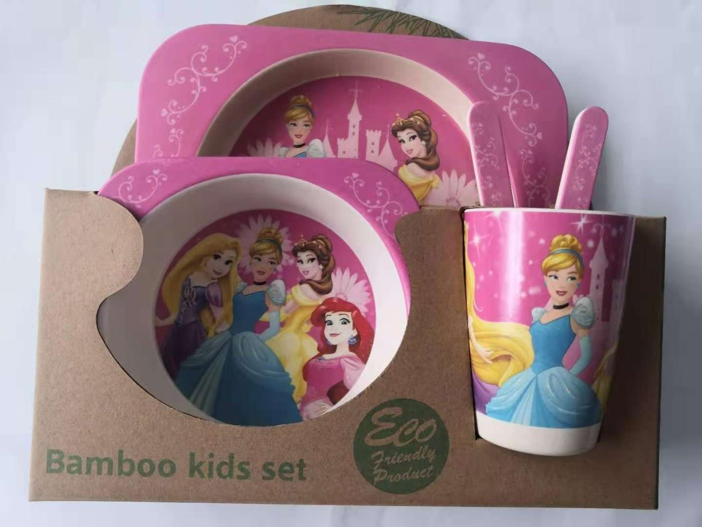 Bamboo fiber children's set thumbnail