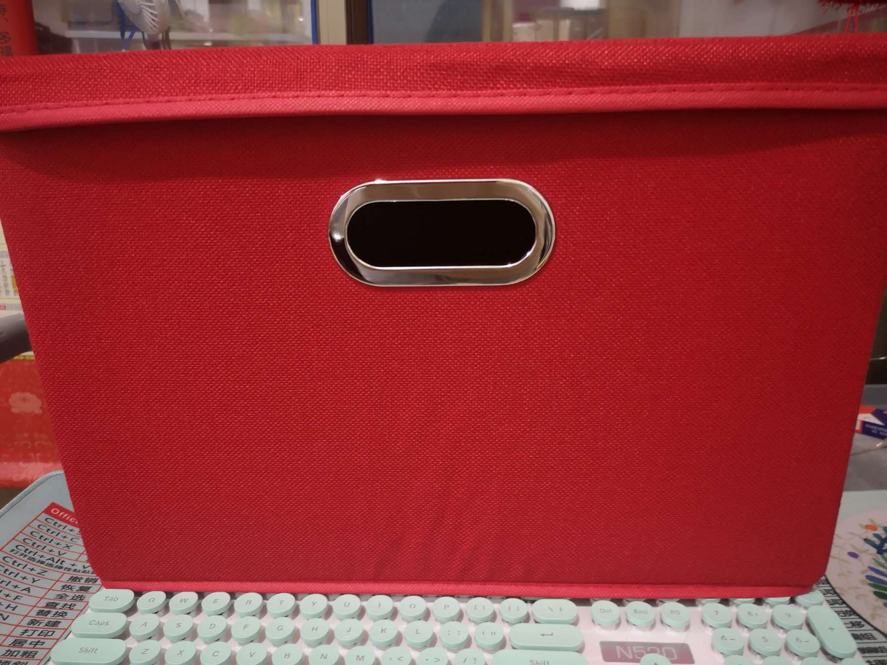 棉麻气眼大号箱。厂家直销，爆款，厂家供应收纳箱