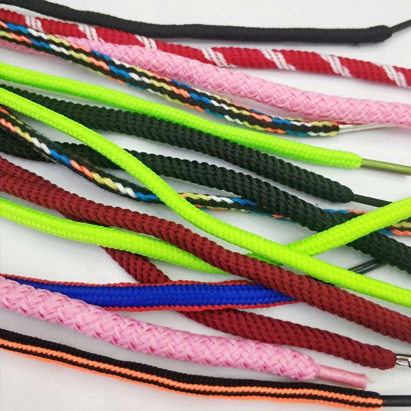 Various Shoelaces Cap Rope Waist Rope Closing Strap Color Specifications Card Head Can Be Customized Quality Assurance Specification drawing