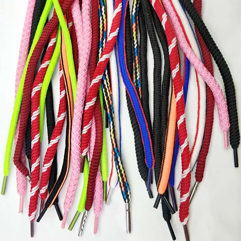 Various Shoelaces Cap Rope Waist Rope Closing Strap Color Specifications Card Head Can Be Customized Quality Assurance undefined